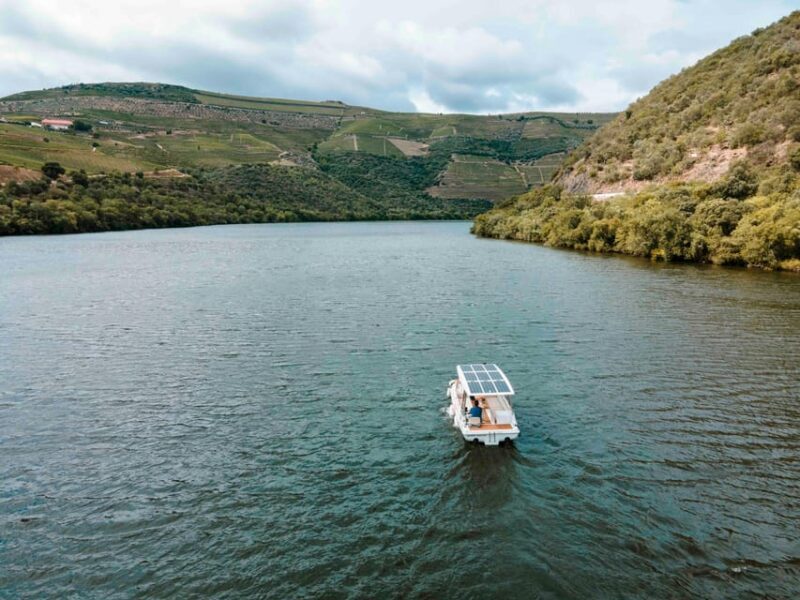 Pinhão: Private Electric Boat Tour 1h- Wine Tasting Included - Key Points