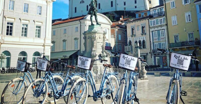 Piran: Bike Rental with Map, Helmet, Water bottle and Lock - The Value of This Bike Rental