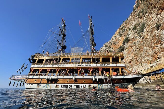 Pirate Boat Tour in Alanya: A Relaxing Day Out with Lunch - Exploring the Itinerary: A Detailed Look