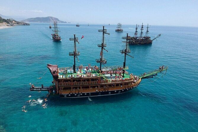 Pirate Boat Tour With Foam Party in Alanya - Experience a Pirate Boat Tour in Alanya: A Fun-Filled Day on the Mediterranean