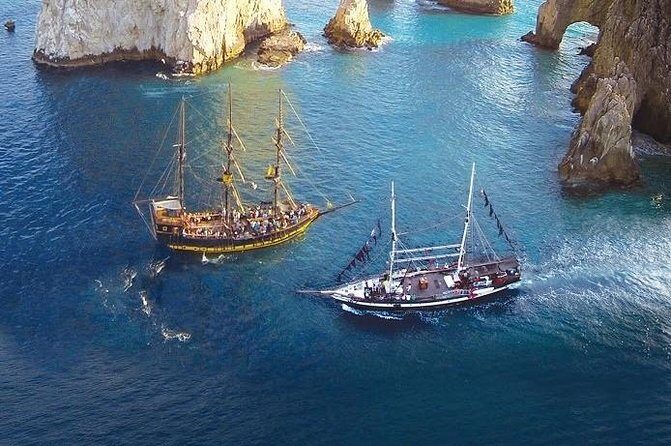 Pirate Ship Sunset Dinner and Show in Los Cabos - Dinner at Cabo San Lucas Beach
