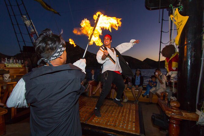 Pirate Ship Sunset Dinner and Show in Los Cabos - The Pirate Show: Swashbuckling Fun