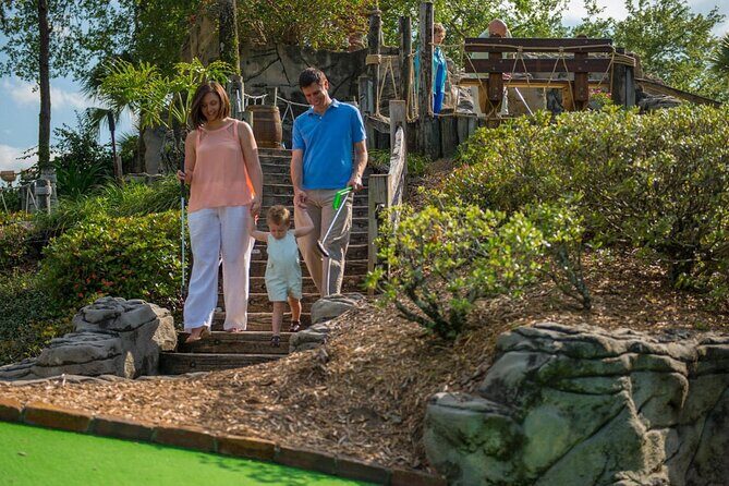 Pirate's Cove Adventure Golf Entry Ticket in Orlando - FAQ