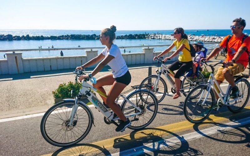 Pisa: Self-Guided tour to the sea by E-Bike - Reaching the Beach and Coastal Life