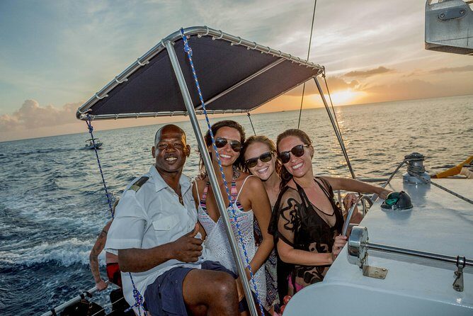 Piton Sunset Snorkel Cruise St. Lucia From Castries - The Sunset Experience from the Deck