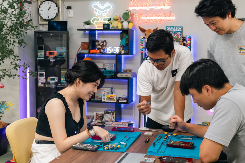 Pixel Lab Tokyo: Gameboy Mod Workshop (Original/Advance/SP) - Turning a two-hour session into a hands-on project