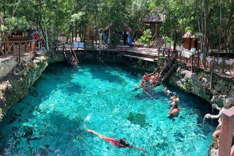 Playa del Carmen: 3 Cenotes & 1 Lagoon - Transportation and Logistics