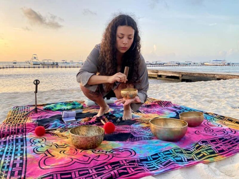 Playa Del Carmen: Sunrise Beach Sound Bath with Bronze Bowls - FAQs