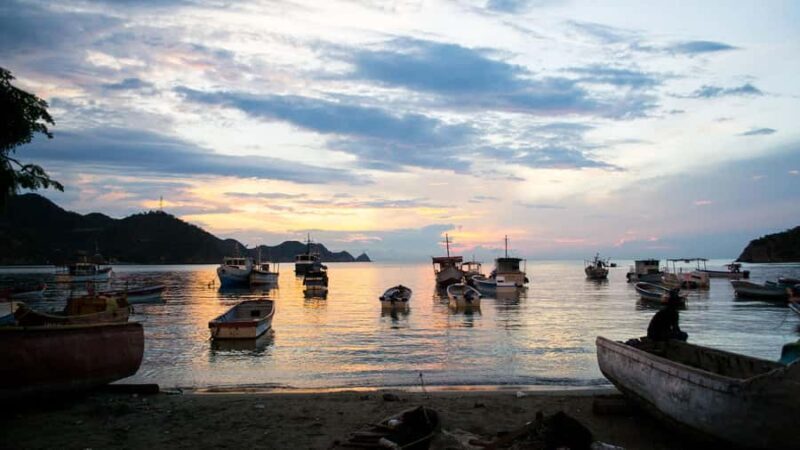 Playa Grande & Taganga - The Boat Ride to Playa Grande