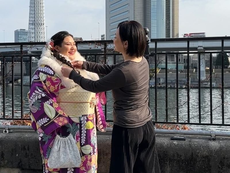 Plus Size Kimono Rental and photo shoot in Tokyo - A kimono rental that makes room for more sizes