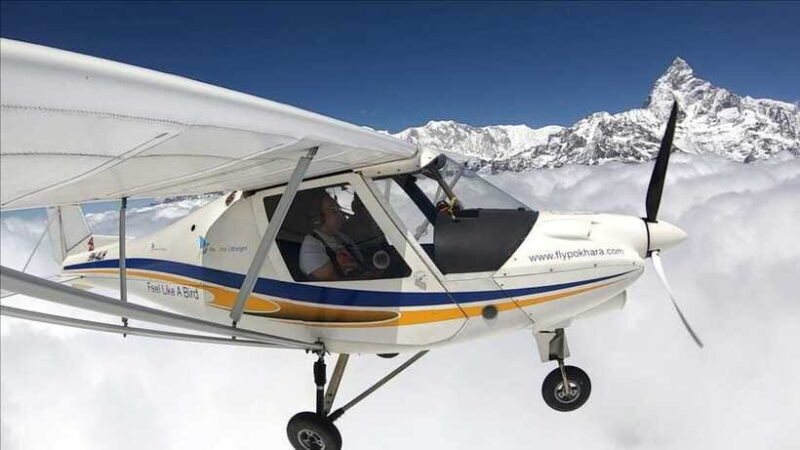 Pokhara Ultralight: AIR TREKK of the Himalayas (90 minutes) - Key Points