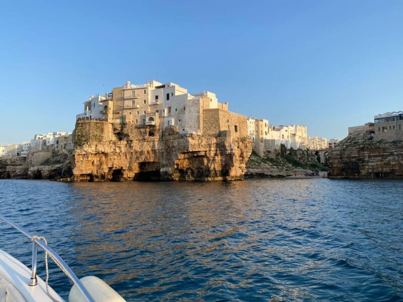 Polignano a Mare: Tour of Barca Tra Grotte with Aperitivo - The Sum Up