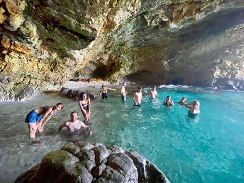 Polignano kayak tour + swimming stop in cave - Discover Polignano a Mare’s Coastal Wonders with a Kayak Tour
