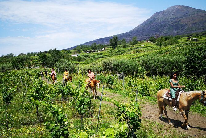Pompeii Guided Tour & Horse Riding on Vesuvius with Lunch - FAQ