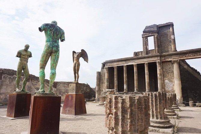 Pompeii & Vesuvio Full-Day Private Tour from Rome all inclusive SKIP THE LINE - Key Points