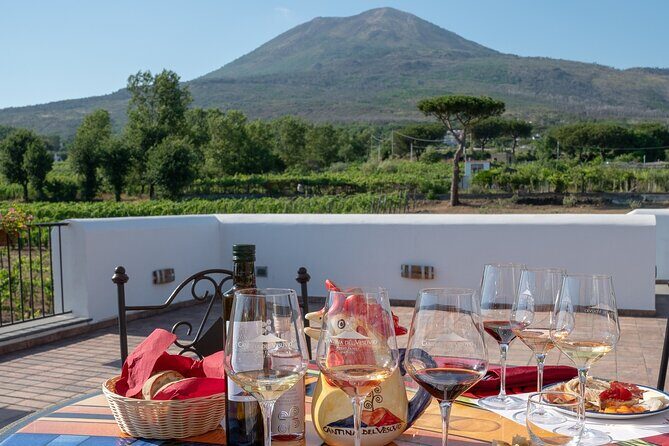 Pompeii Vesuvius Day Tour from Naples with Italian Lunch and Wine - Key Points