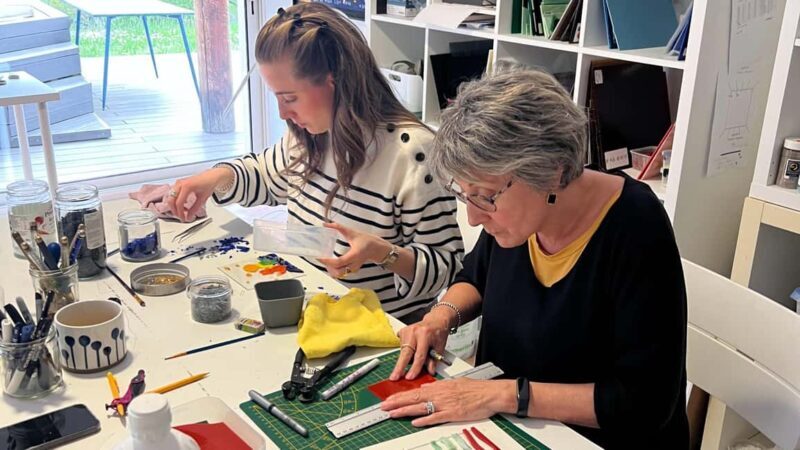 Pont-du-Château: create your own jewelry or decorative objects in fused glass - An In-Depth Look at the Glass Fusing Workshop