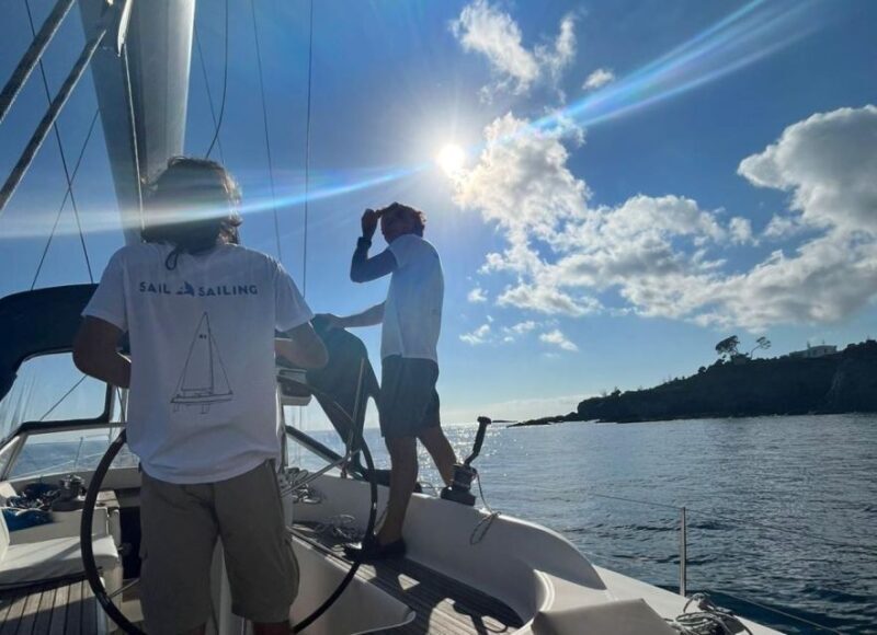 Ponta Delgada: Private Sailboat Cruise with Drinks & Snacks - Ponta Delgada: Private Sailboat Cruise with Drinks & Snacks