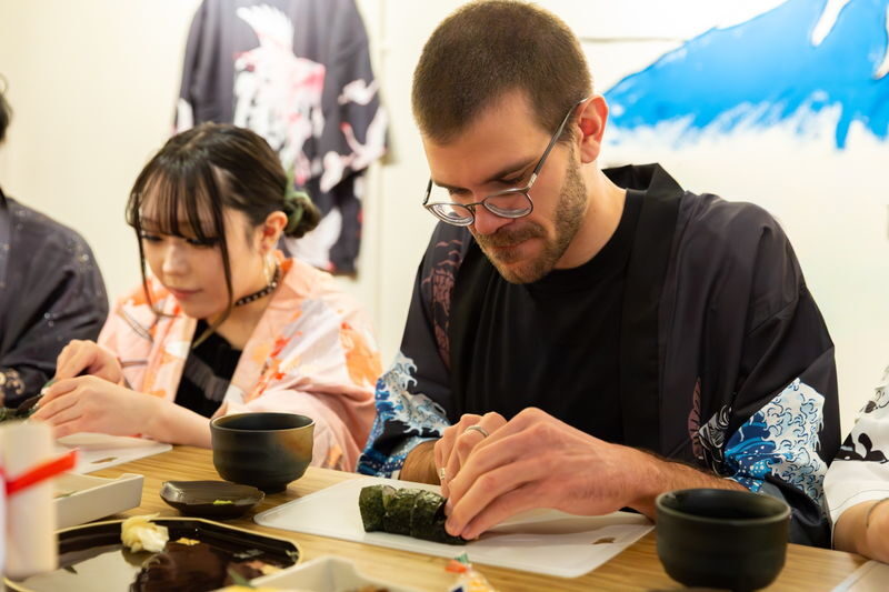 Popular Sushi Making Class in Kyoto Grand Opening - Optional footbath seating