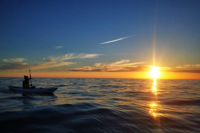 Pore sunset sea kayaking tour - The Itinerary in Detail