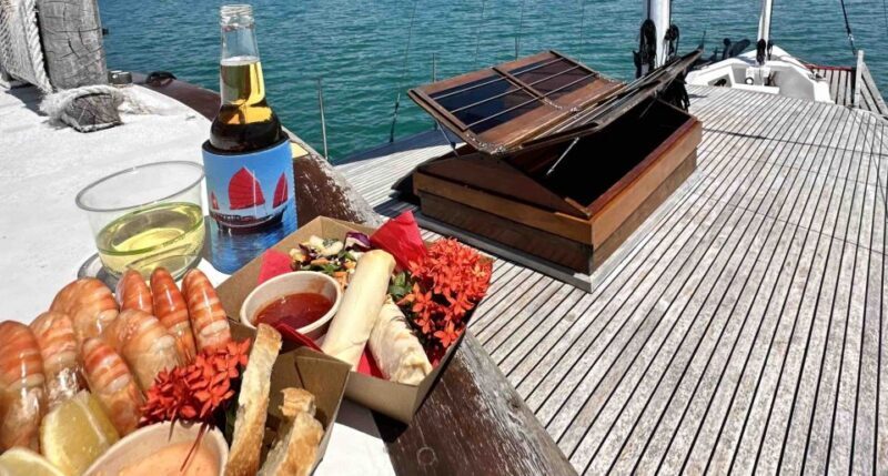 Port Douglas: Shaolin Seafood Lunch Sail, with Fresh Prawns - Frequently Asked Questions