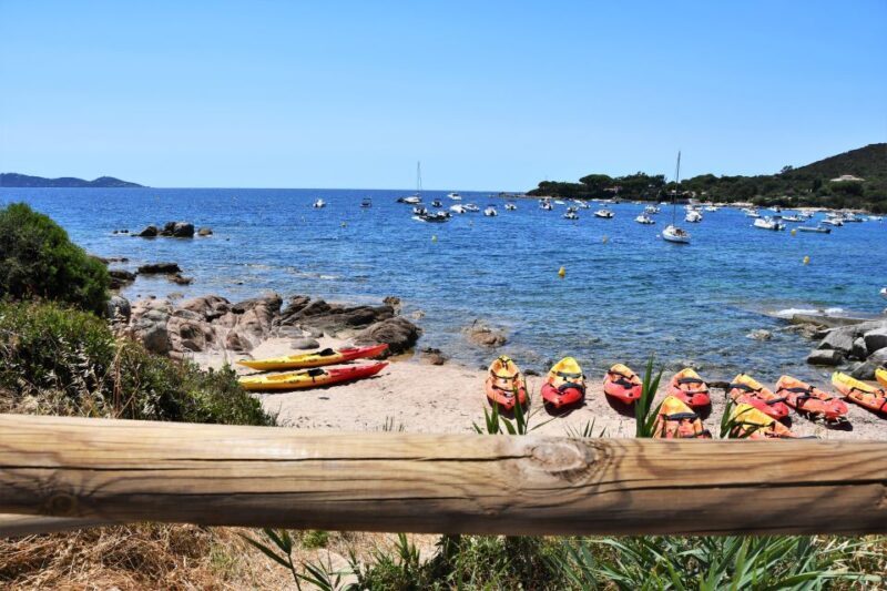 Porticcio: Guiding Kayaking Tour - Swimming and Breaks
