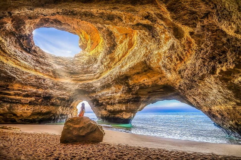 Portimão: Benagil Caves Speed Boat Tour with Sunset Option - The Itinerary in Detail