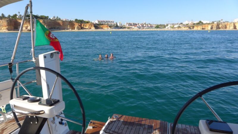 Portimão: Private Sailing Boat Tour with Swim and Wine - Key Points