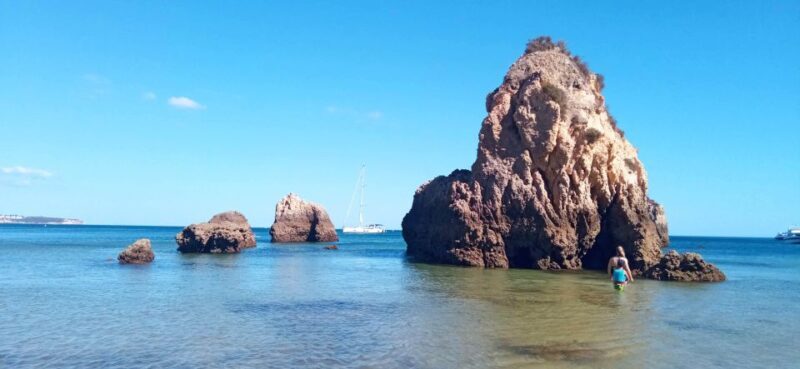 Portimão: Private Sailing Boat Tour with Swim and Wine - Discovering the Algarve Coast from Portimão on a Private Sailing Trip