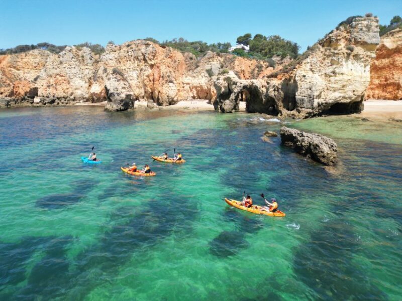 Portimão: Small Group Kayak Cave and Cliff Tour - An Authentic Algarve Experience on Kayaks