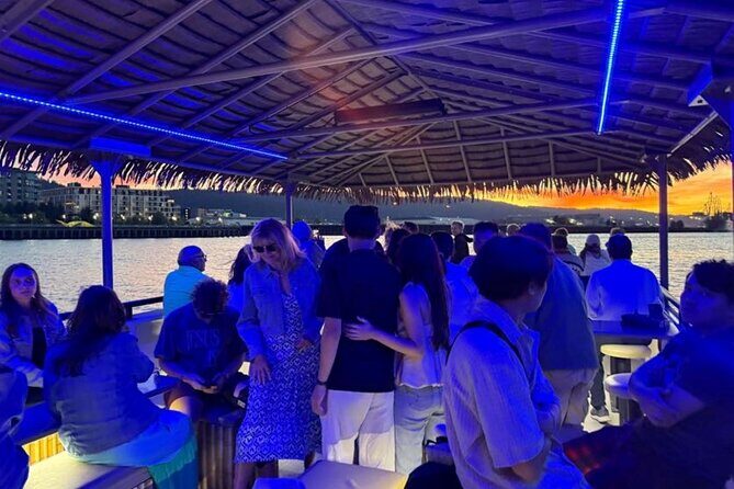 Portland City Lights and Tiki Nights 1 Hour River Cruise - Key Points