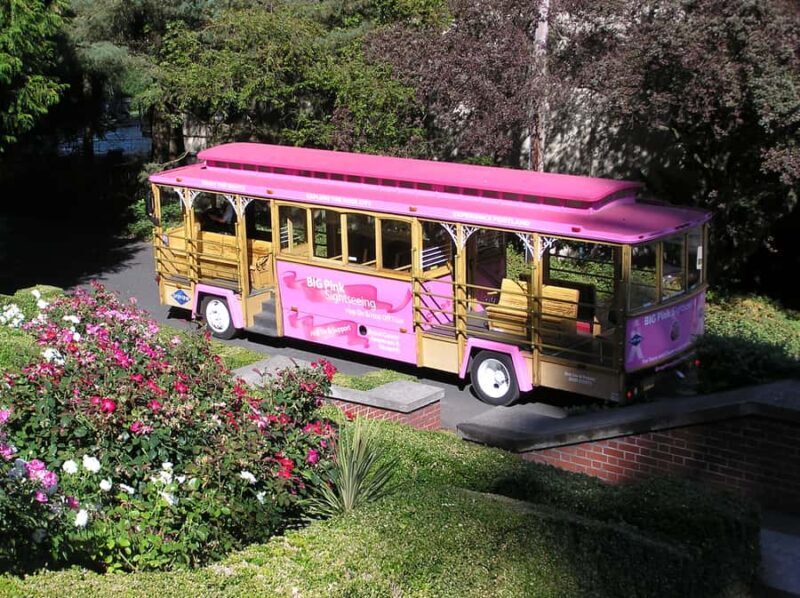 Portland, Oregon: Gray Line Pink Trolley Hop-On Hop-Off Tour - Key Points
