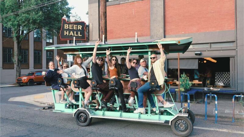 Portland: Private or Shared Party Bike Pub Crawl - Exploring the Tour in Detail