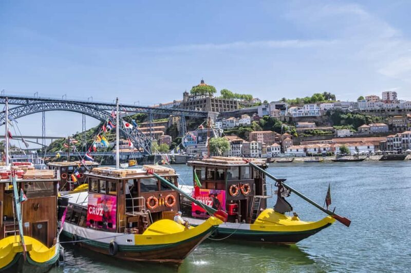 Porto City Tour, Wine Tasting & Douro River 6 Bridges Cruise - Scenic Douro River & Bridges Cruise