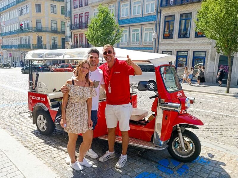 Porto: Tuk Tuk Sunset Tour with Glass of Port Wine - Practical Details and Value