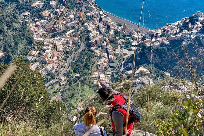 Positano from the above, accrossing the holey mountain - The Experience: A Step-by-Step Breakdown
