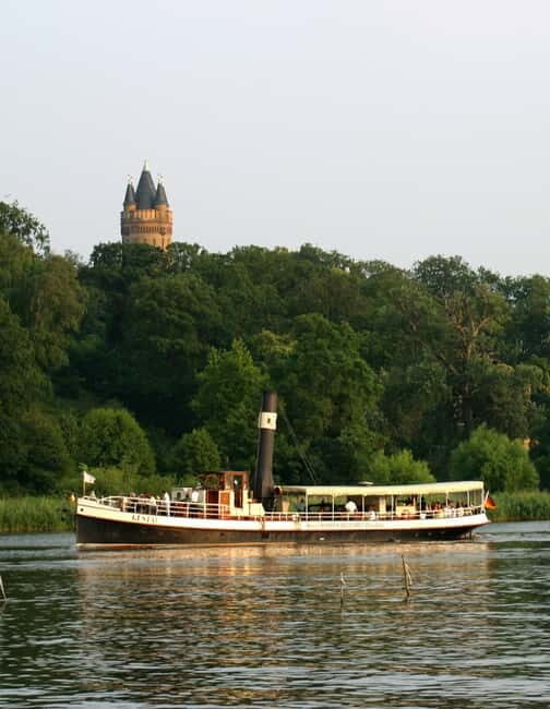 Potsdam: Original steam ship Gustav from 1908. Coal-fired, boat tour - A Detailed Look at the Potsdam Steamship Experience