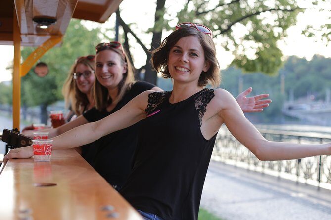 Prague: 1,5- Hour Beer Bike with Unlimited Czech Beer - A Unique Way to Experience Prague: The 1.5-Hour Beer Bike Tour