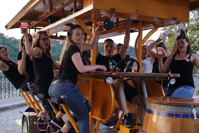 Prague: 1,5- Hour Beer Bike with Unlimited Czech Beer - An In-Depth Look at the Beer Bike Experience