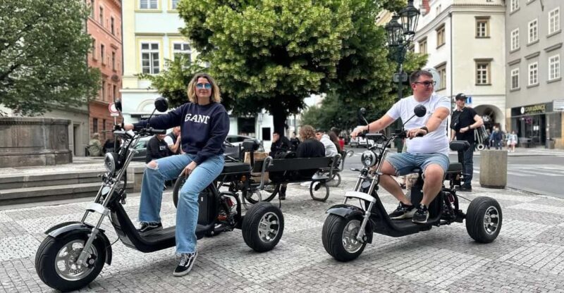 Prague: 2 hours FUN TRIKE tour in Prague with guide - A Deep Dive into the Prague Trike Tour