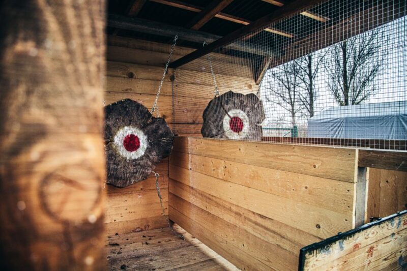 Prague: Axe Throwing Experience with Barbecue and Beer - An In-Depth Look at the Experience