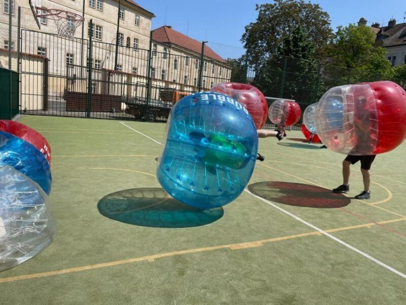 Prague: Bubbles football in city centre of Prague - What Travelers Are Saying