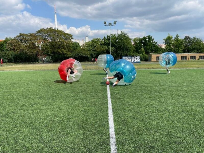 Prague: Bubbles football - Zorb Football in centrum - The Sum Up
