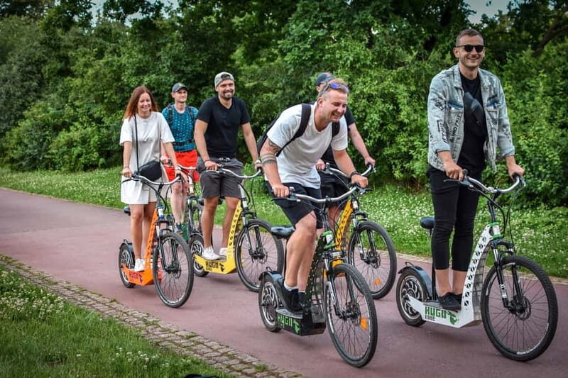 Prague: E-Scooter Grand City & Panoramas Small-Group Tour - FAQs
