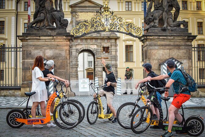 Prague E-Scooter Grand City Tour small-group with PragueWay - Frequently Asked Questions