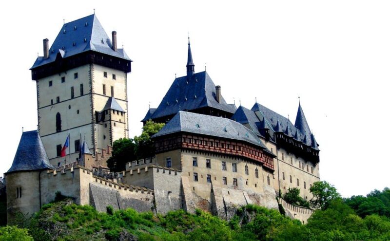 Prague: Fairytale Karlstejn Castle in Retro-Style Car - The Itinerary Breakdown