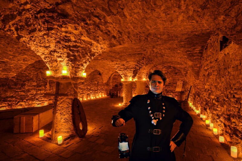 Prague: Ghosts, Legends, Medieval Underground & Dungeon Tour - Key Points