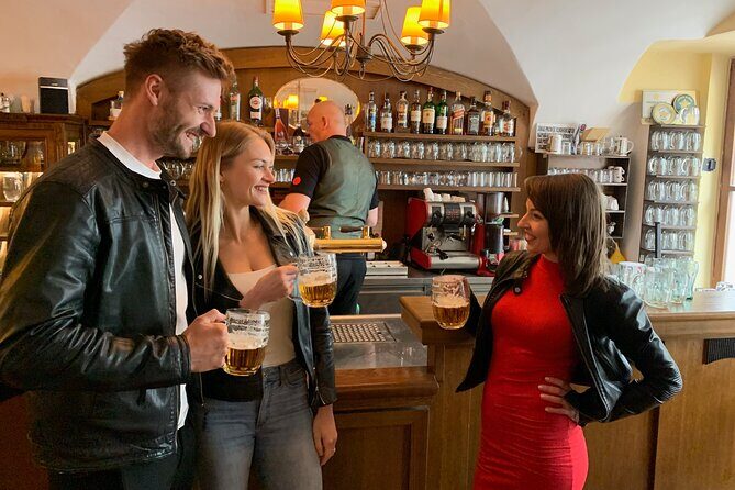 Prague Historic Pub Tour with Drinks Included - Key Points
