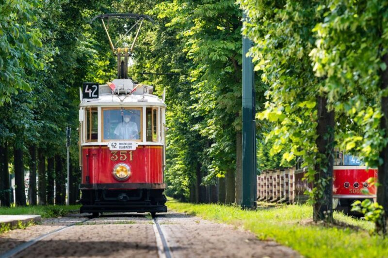 Prague: Hop-on Hop-Off Historical Tram Ticket for Line 42 - Riding the Vintage Trams