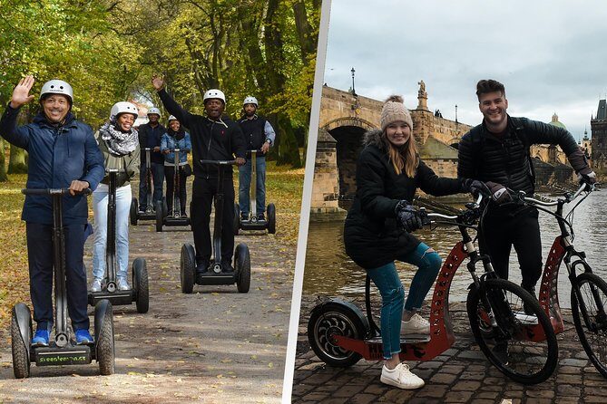 Prague Segway & E-Scooter Grand City Tour with Hotel Pick Up - Detailed Itinerary Breakdown